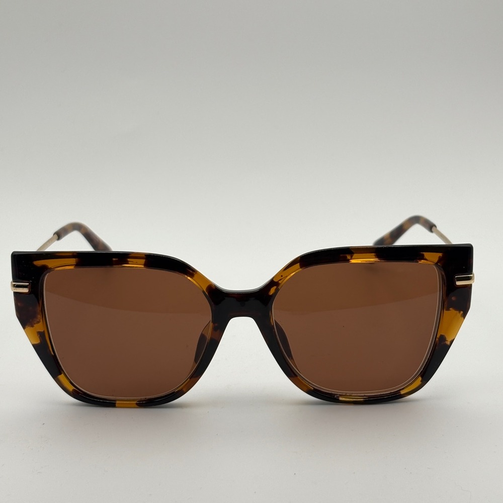 Michael Kors Frames Womens OS Brown Tortoise St Barths MK2213U Butterfly - Picture 2 of 9